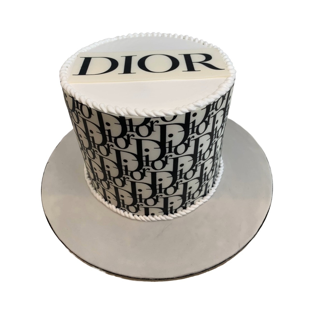 Dior Monogram Couture Cake