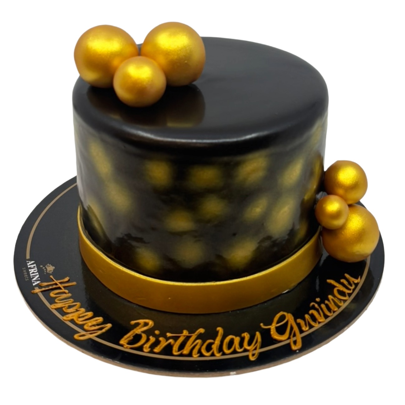 Eclipse Gold Nebula Cake