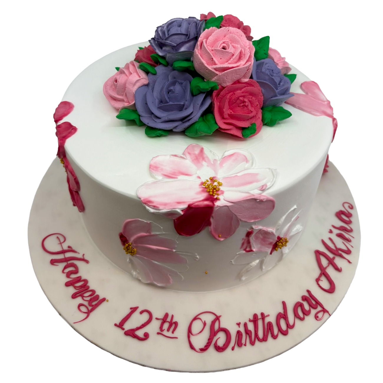 Enchanted Garden Palette Cake