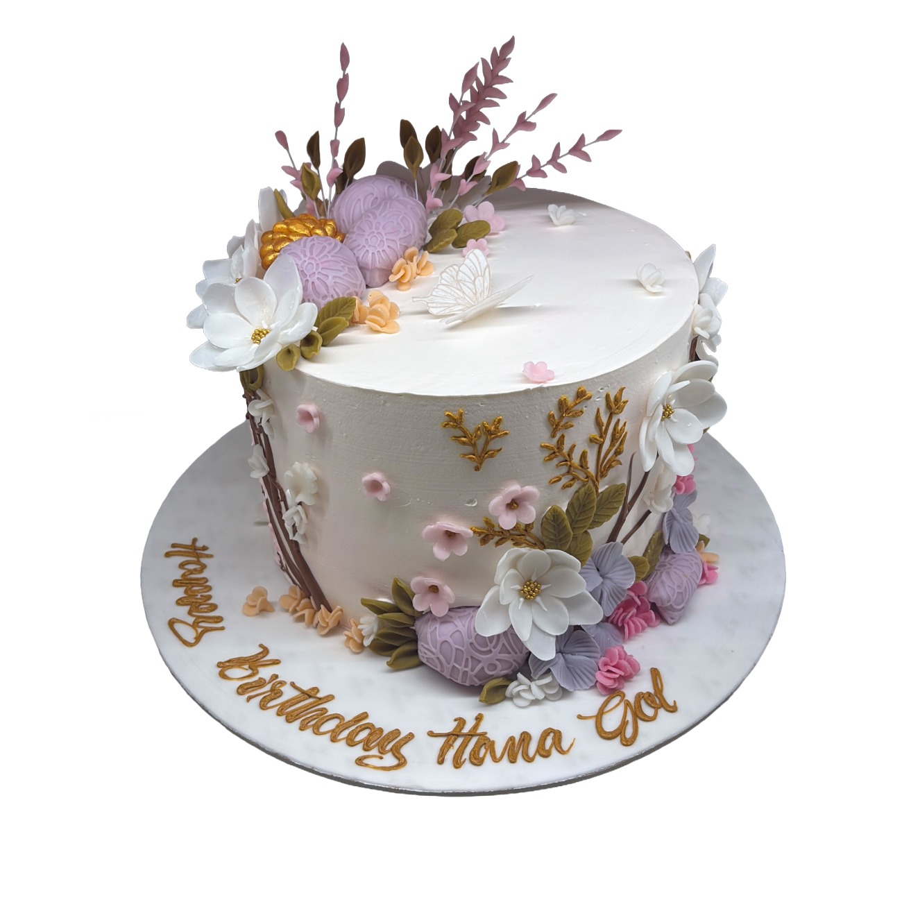 Enchanted Meadow Birthday Cake