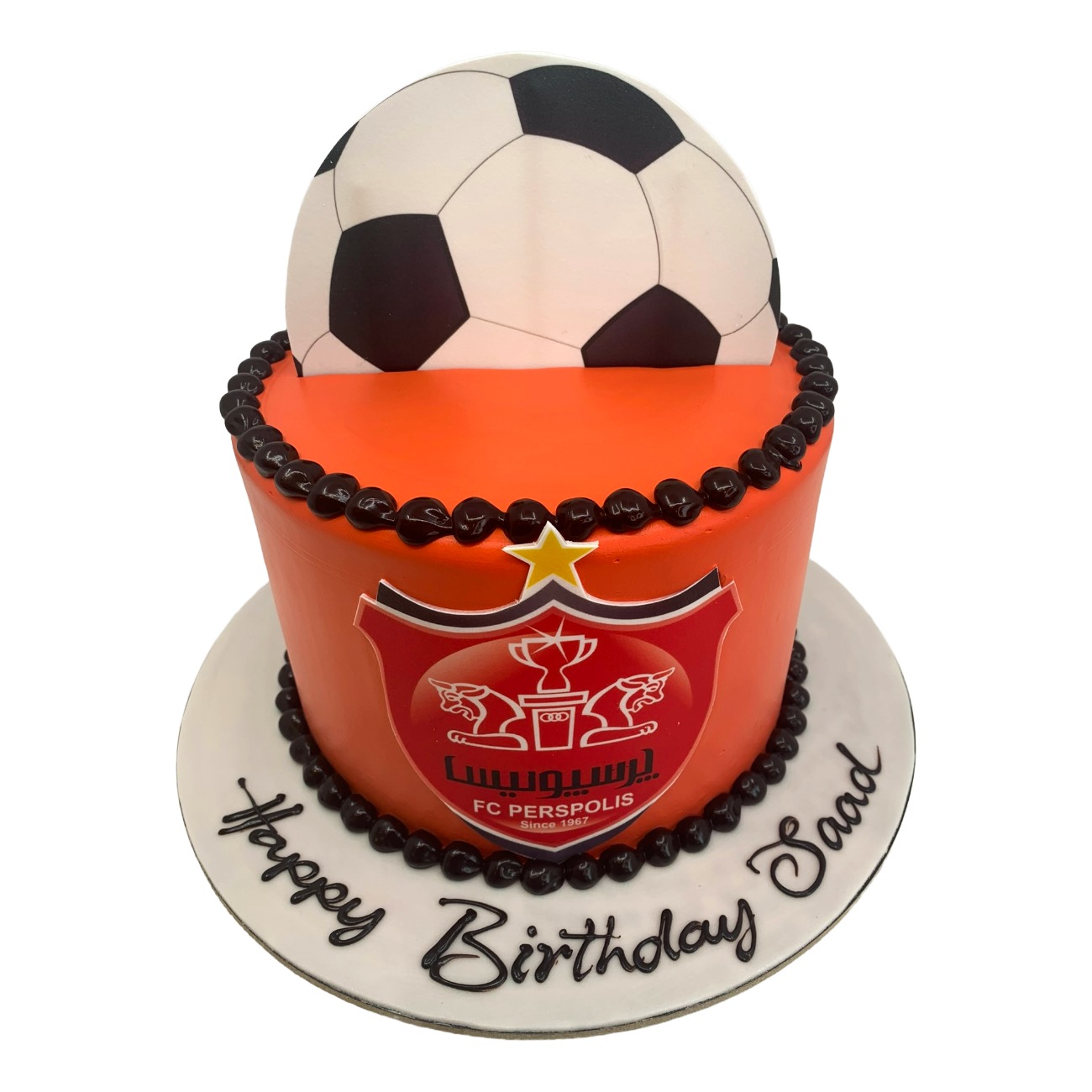 FC Persepolis Football Fan Cake