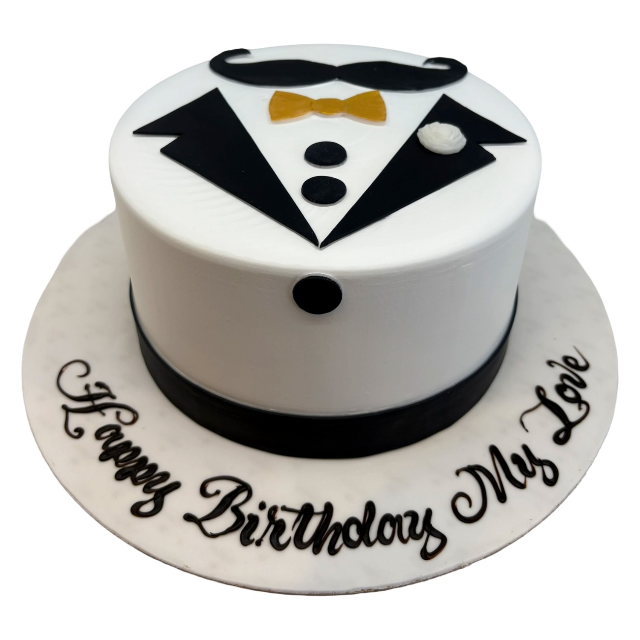 Gentleman’s Tuxedo Birthday Cake