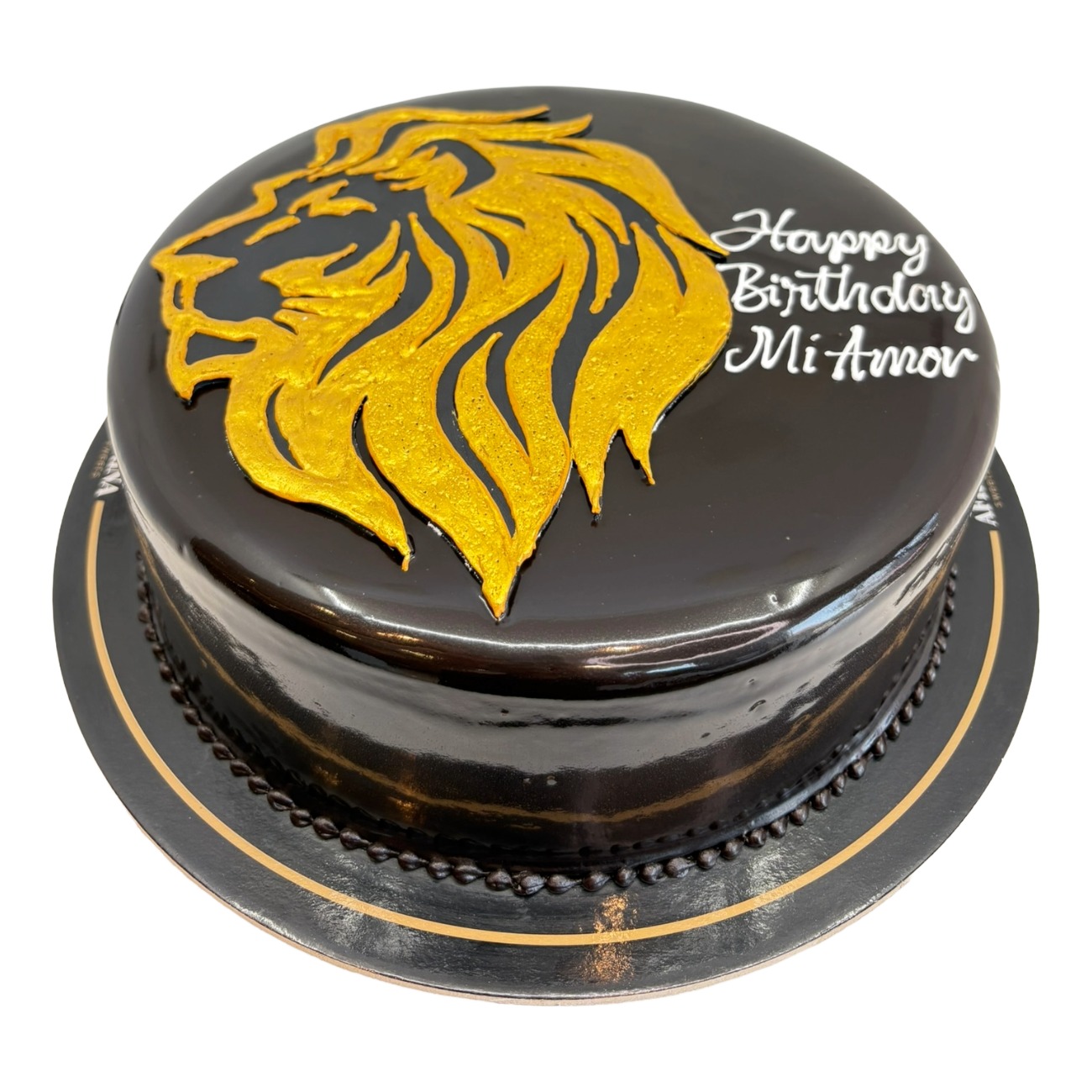 Gilded Lion Majesty Cake