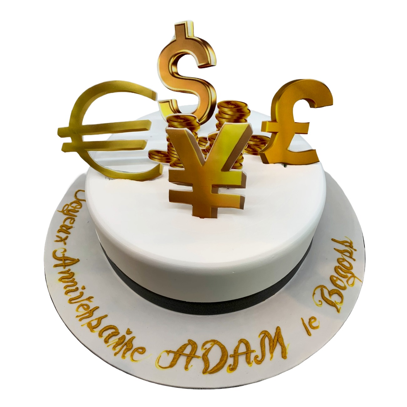 Global Currency Wealth Cake