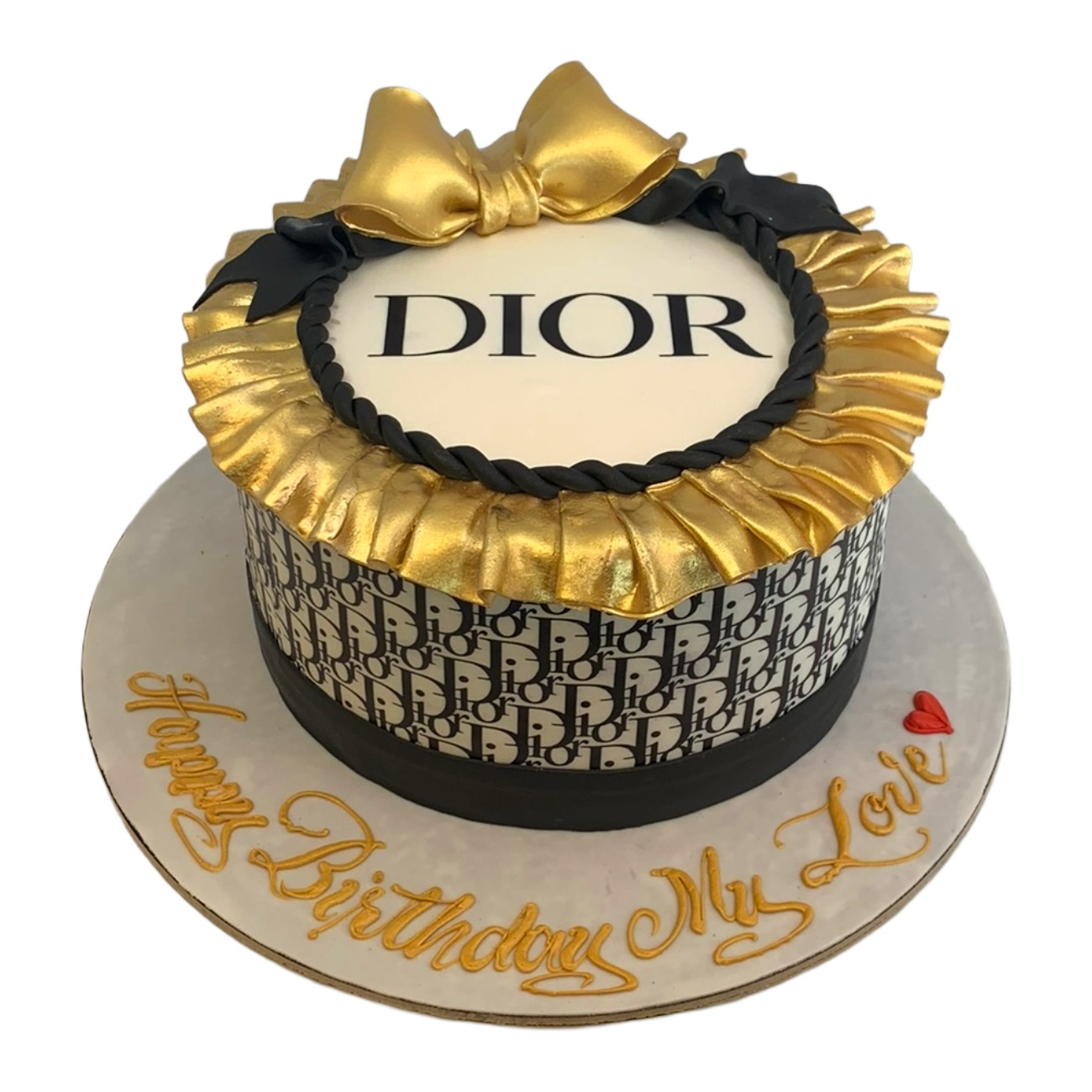 Haute Couture Dior Box Cake