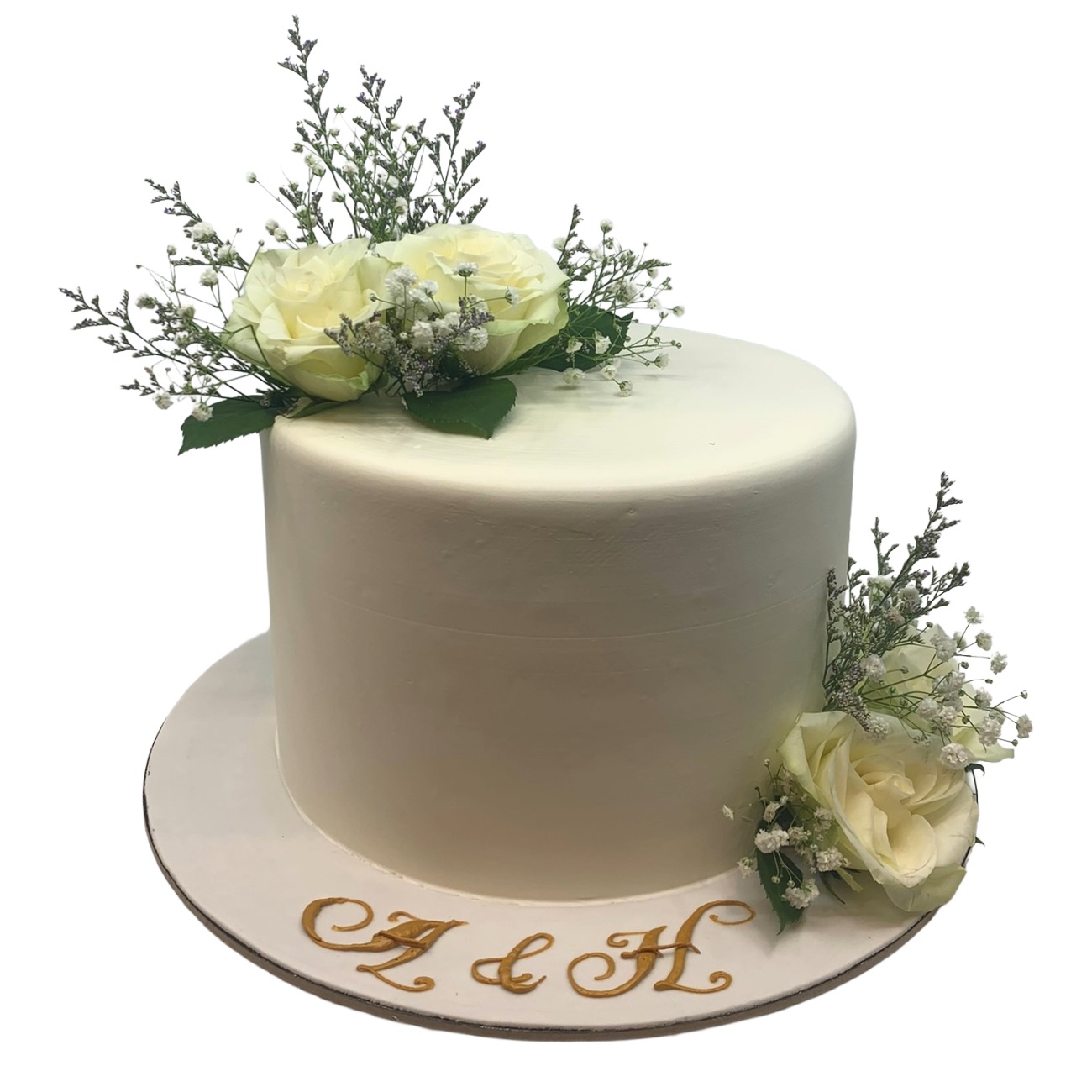 Ivory Grace Botanical Cake