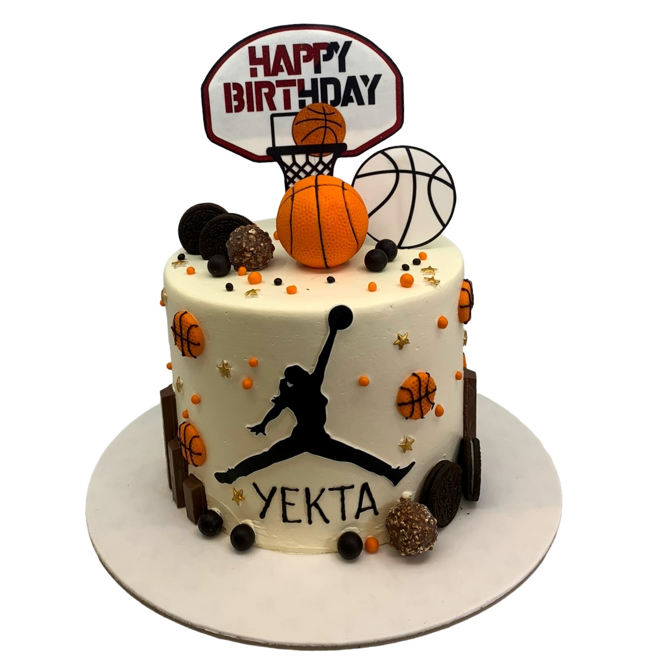 Jordan Hoop Star Cake