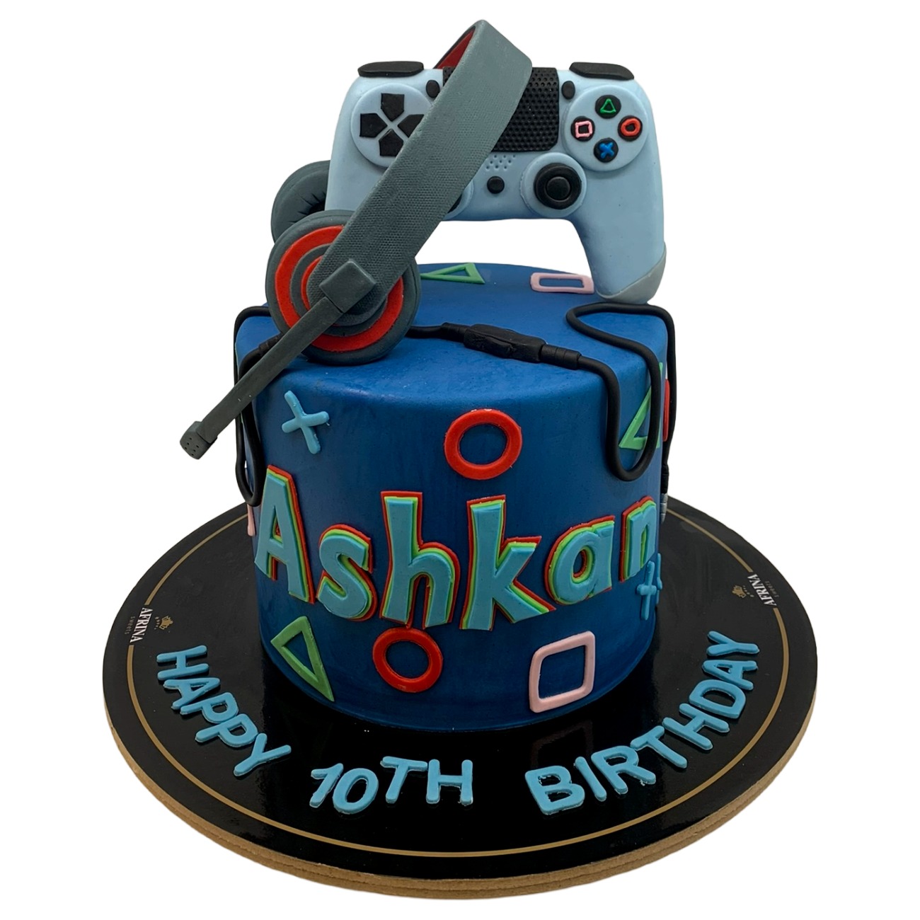 Level 10 Gamer Birthday Cake