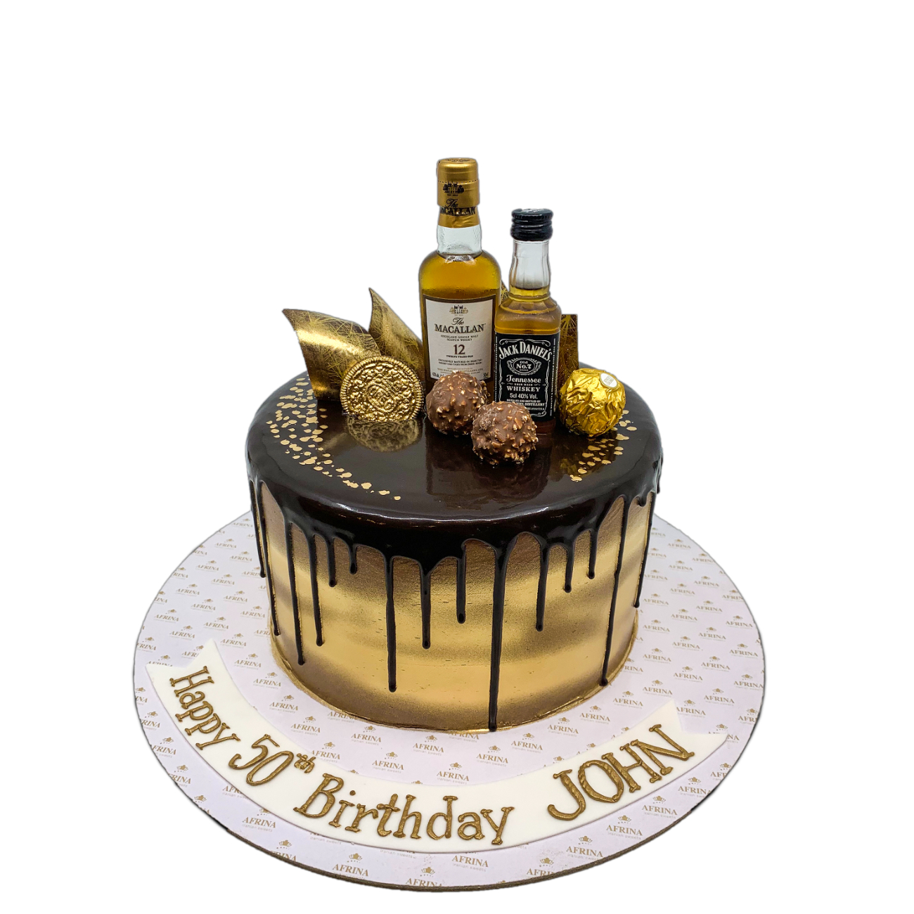 Macallan & Jack Daniel’s Cake
