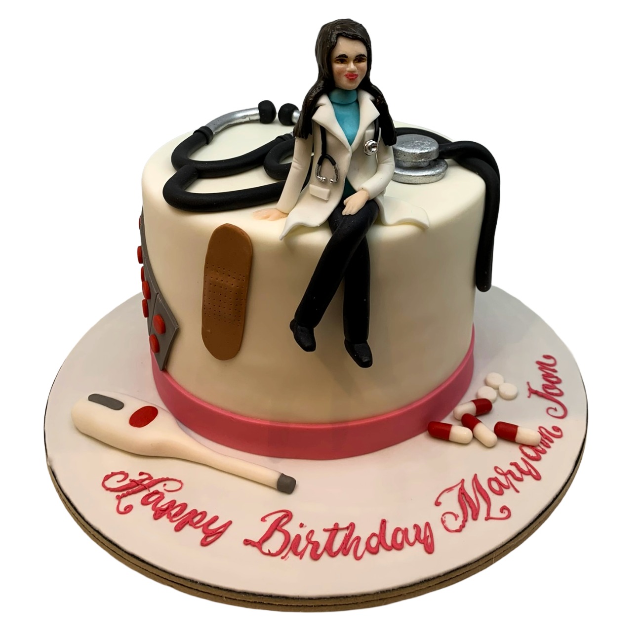Medical Professional 3D Figurine Cake