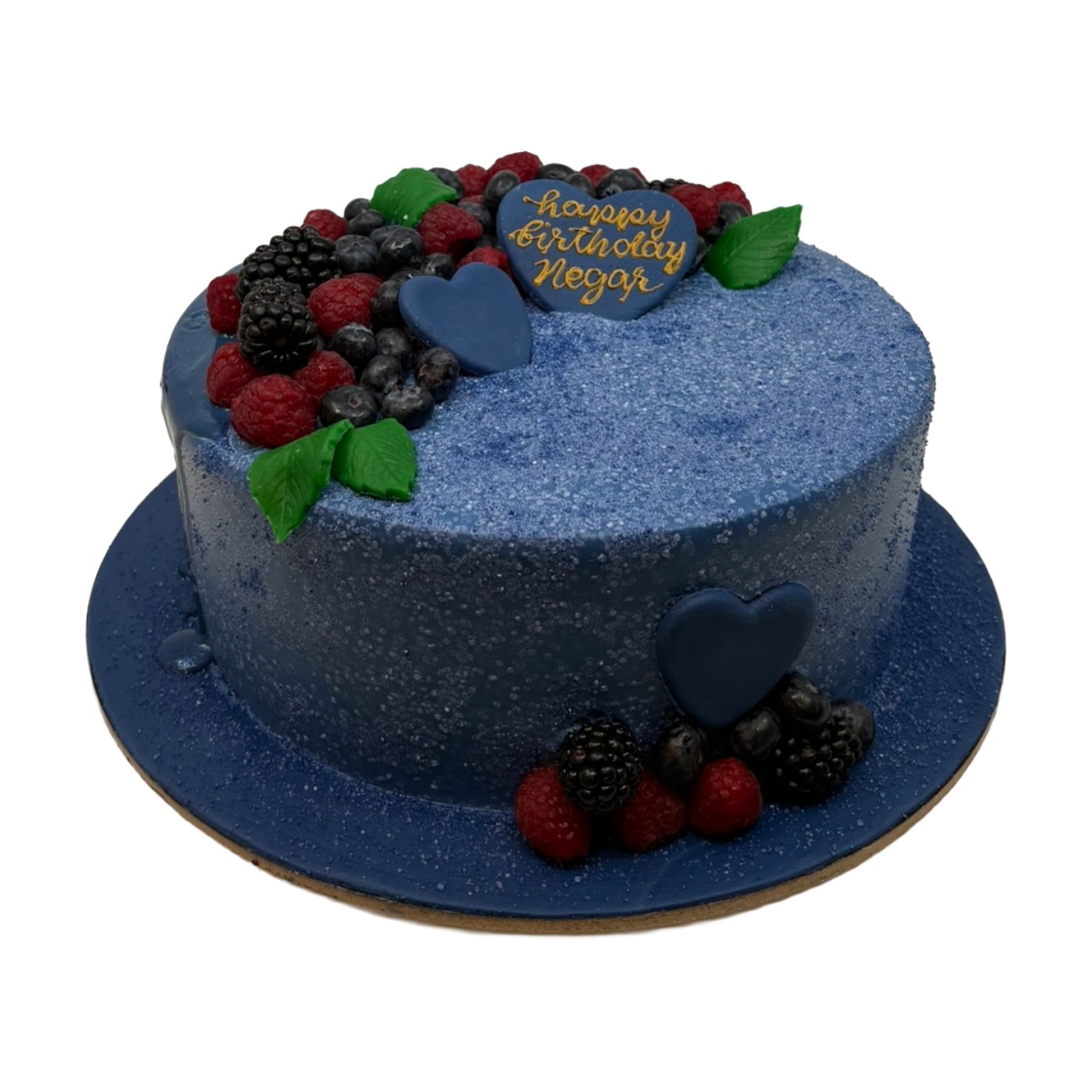 Midnight Blue Mixed Berry Cake