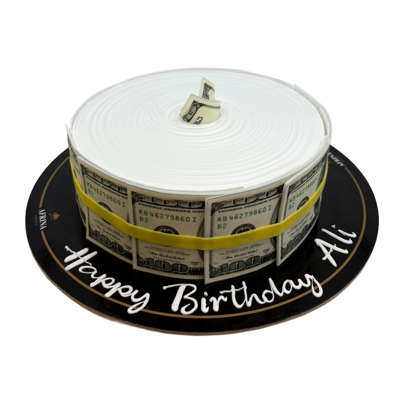 Millionaire Roll Money Cake