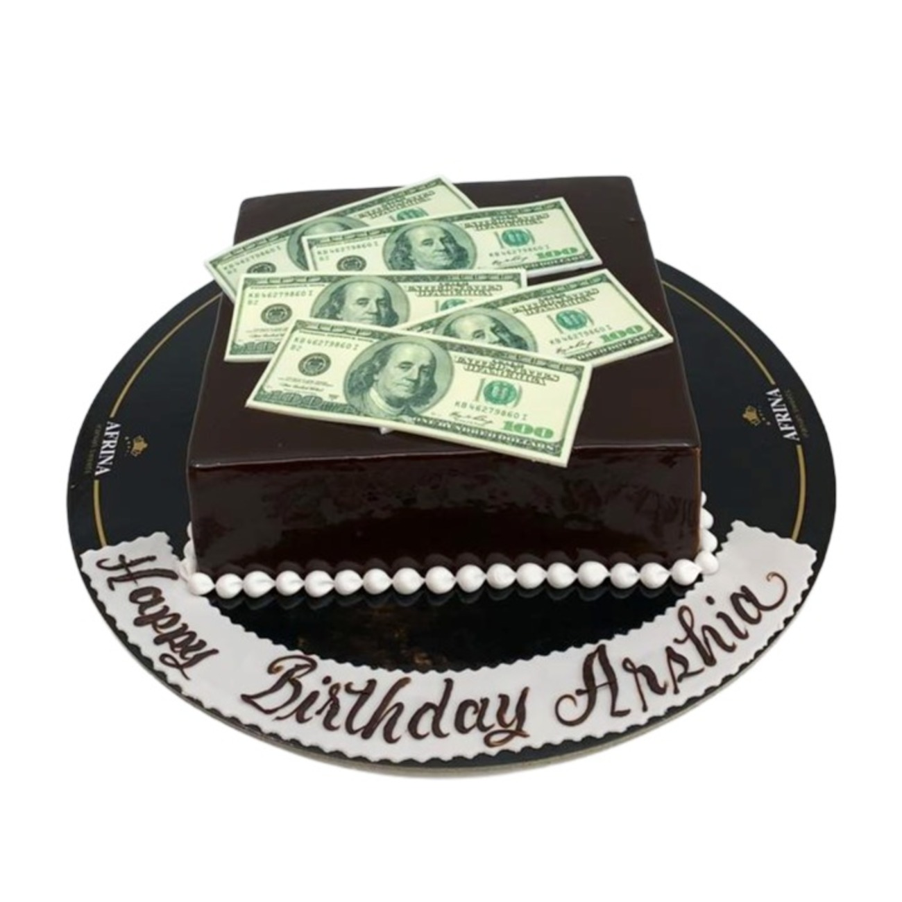 Millionaire's Chocolate Slab Cake
