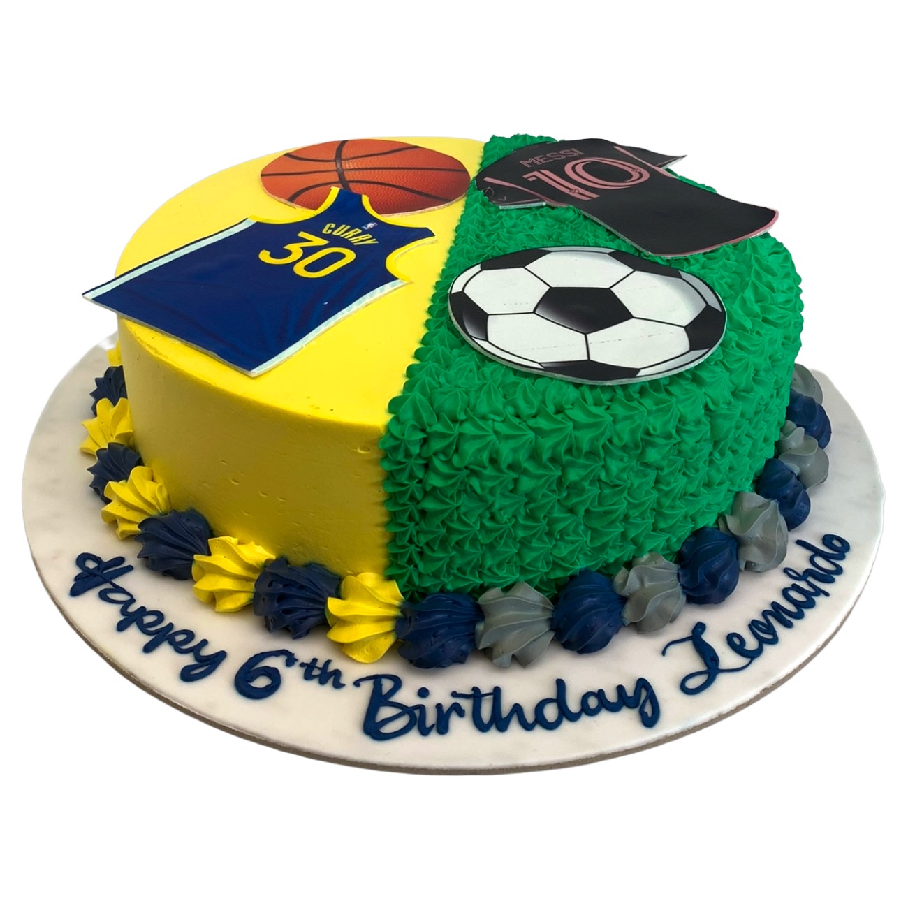 Multi-Sport Birthday Cake