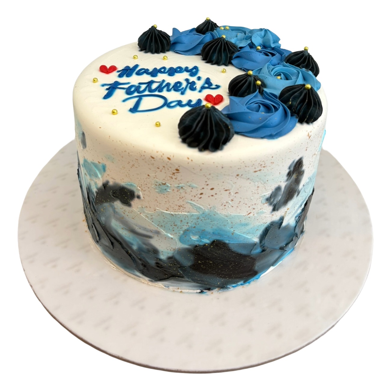Ocean Wave Father's Day Cake
