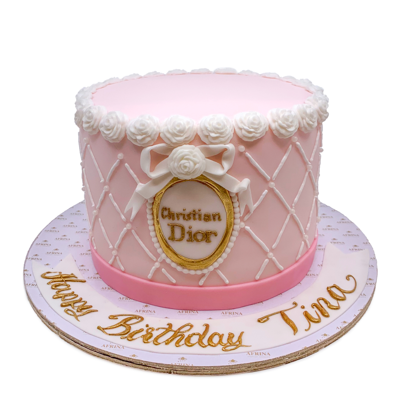 Parisian Elegance Quilted Cake