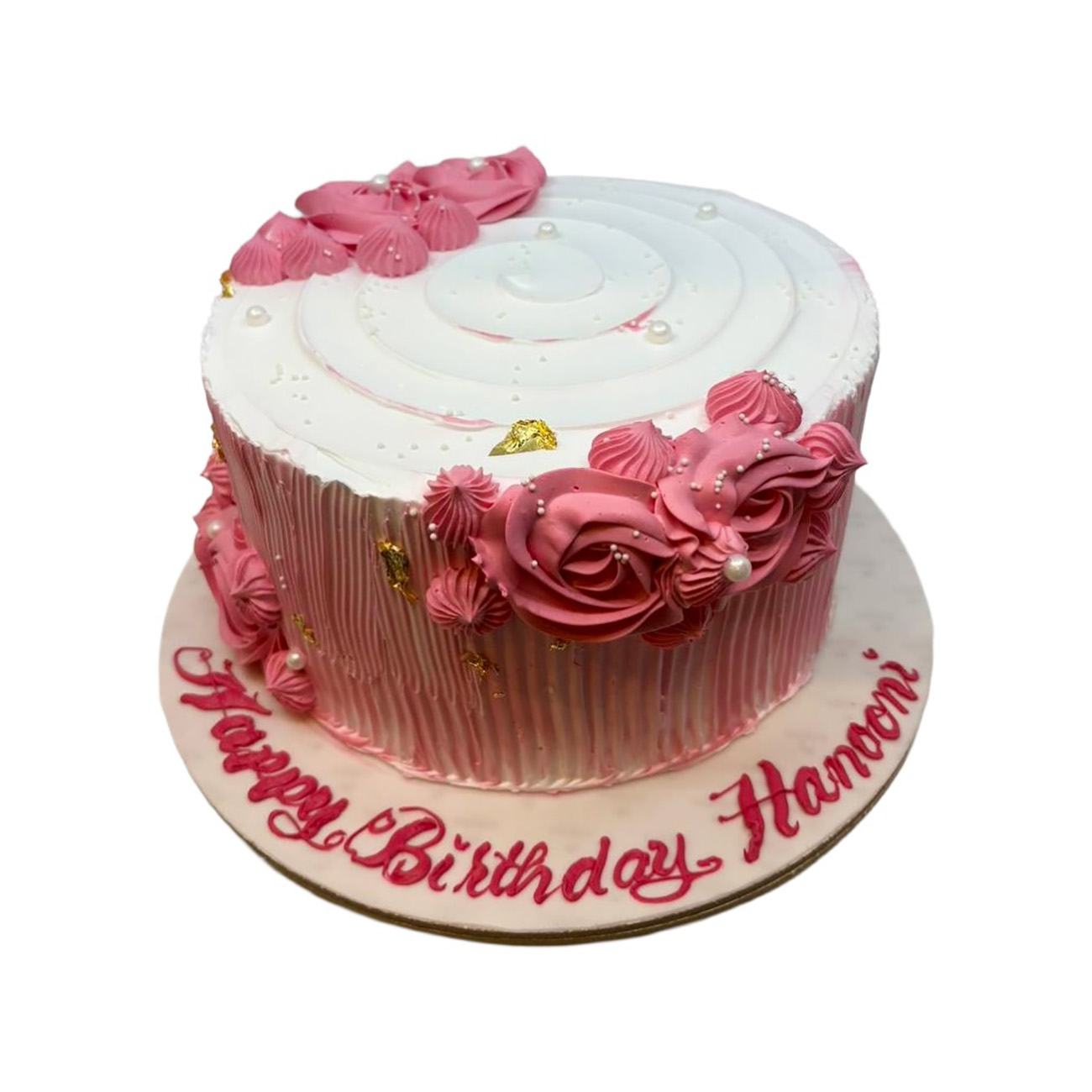 Pink Petal Whispers Cake