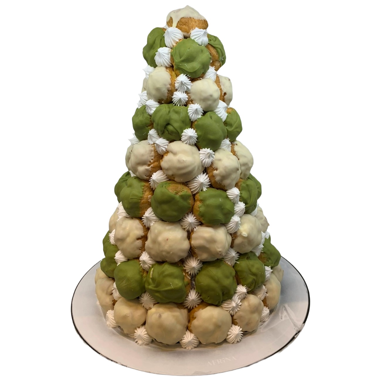 Pistachio & White Chocolate Tower
