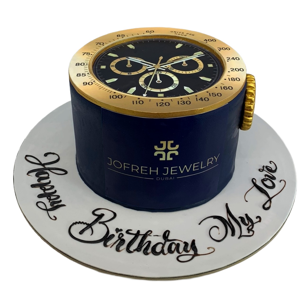 Premium Chronograph Watch Cake