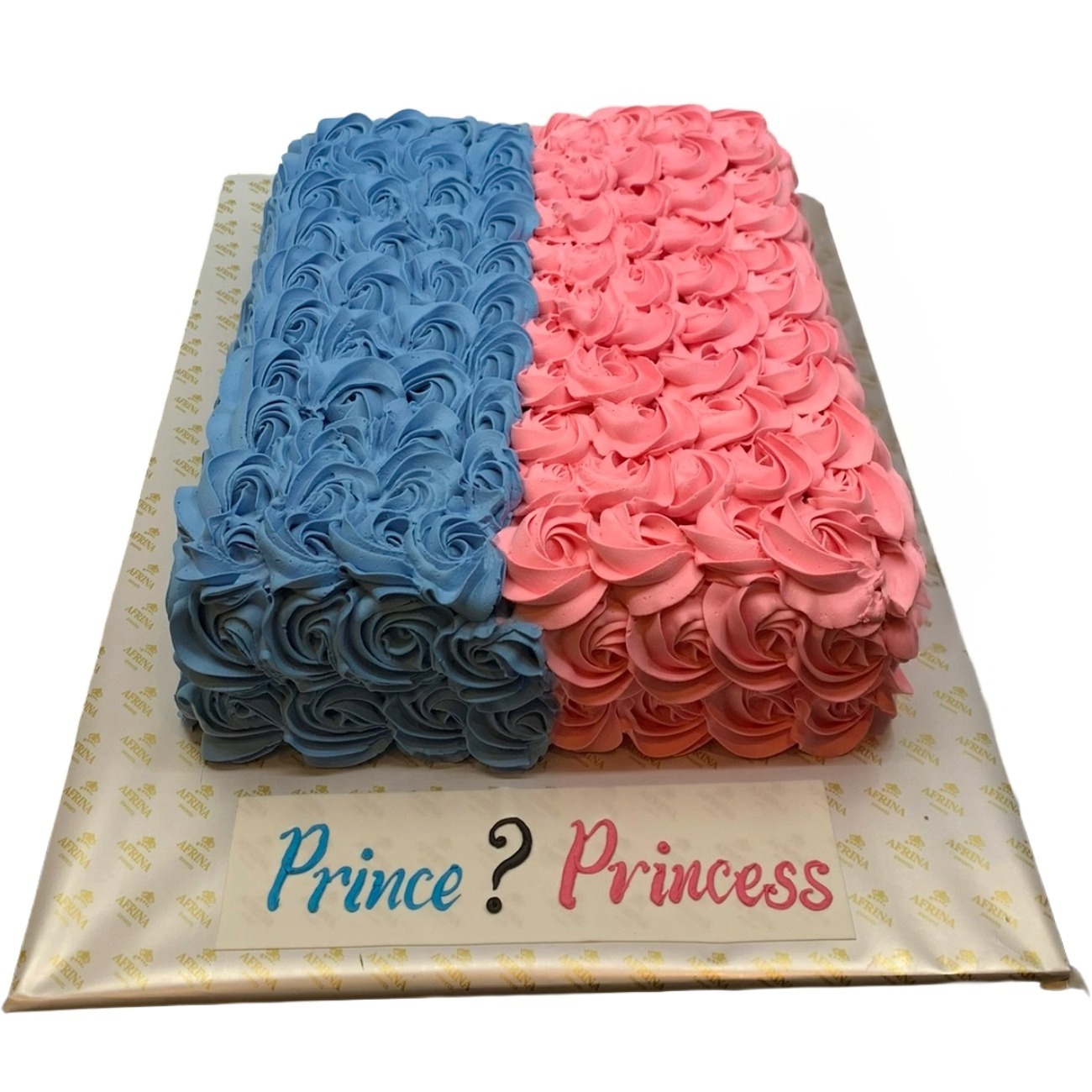 Prince or Princess Rosette Cake