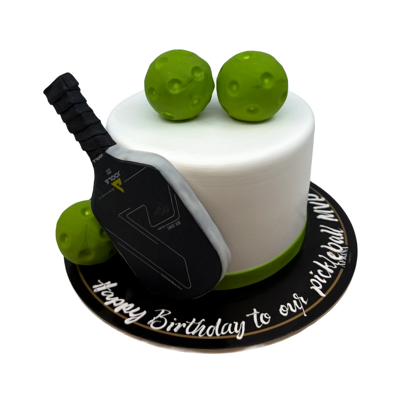 Pro Pickleball MVP Birthday Cake