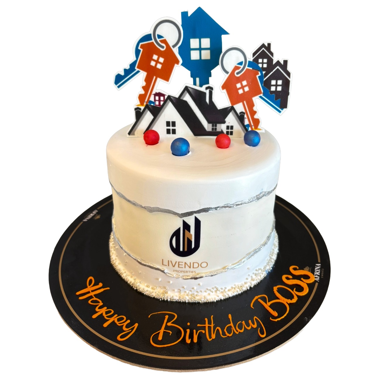 Real Estate Broker & Property Cake