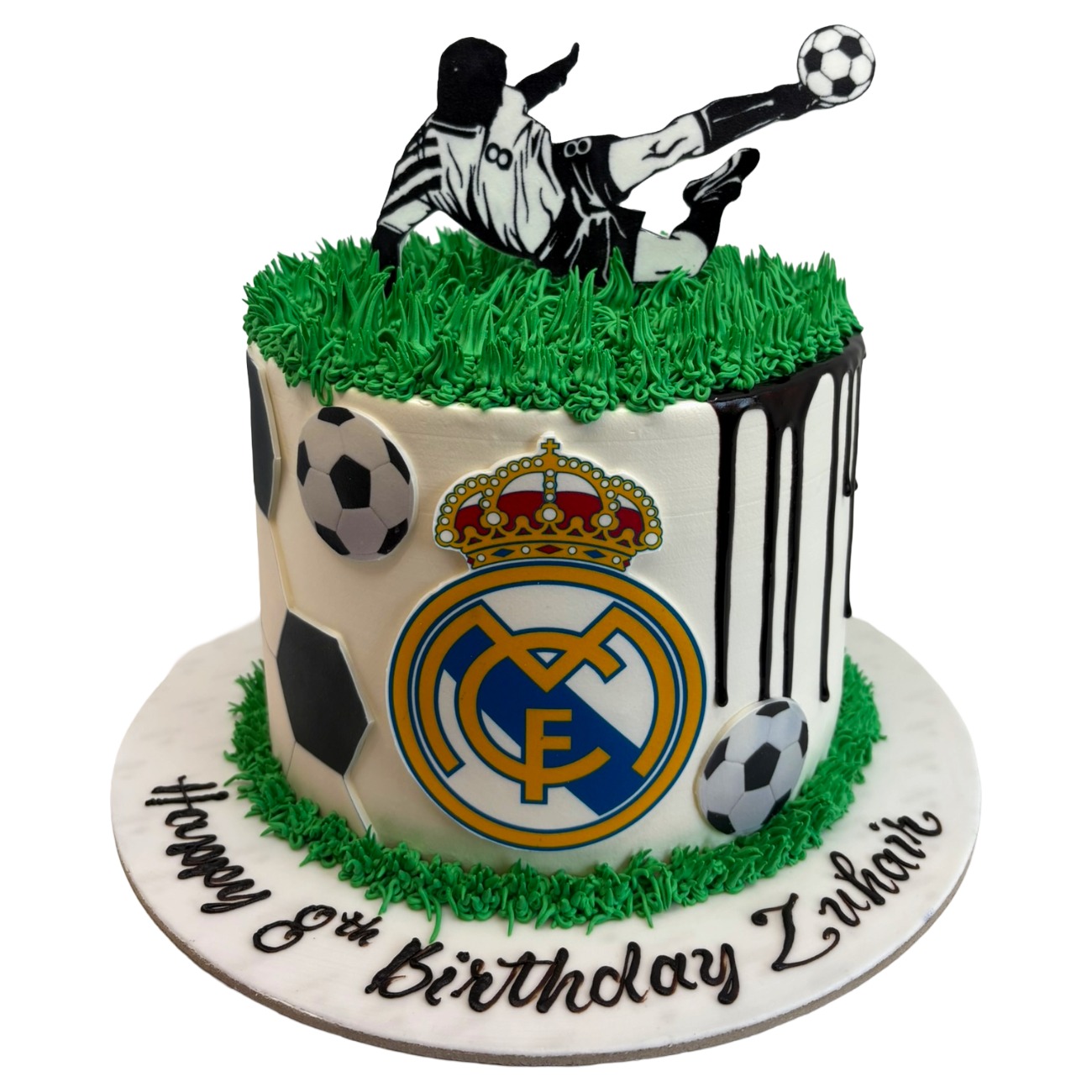 Real Madrid Bicycle Kick Cake