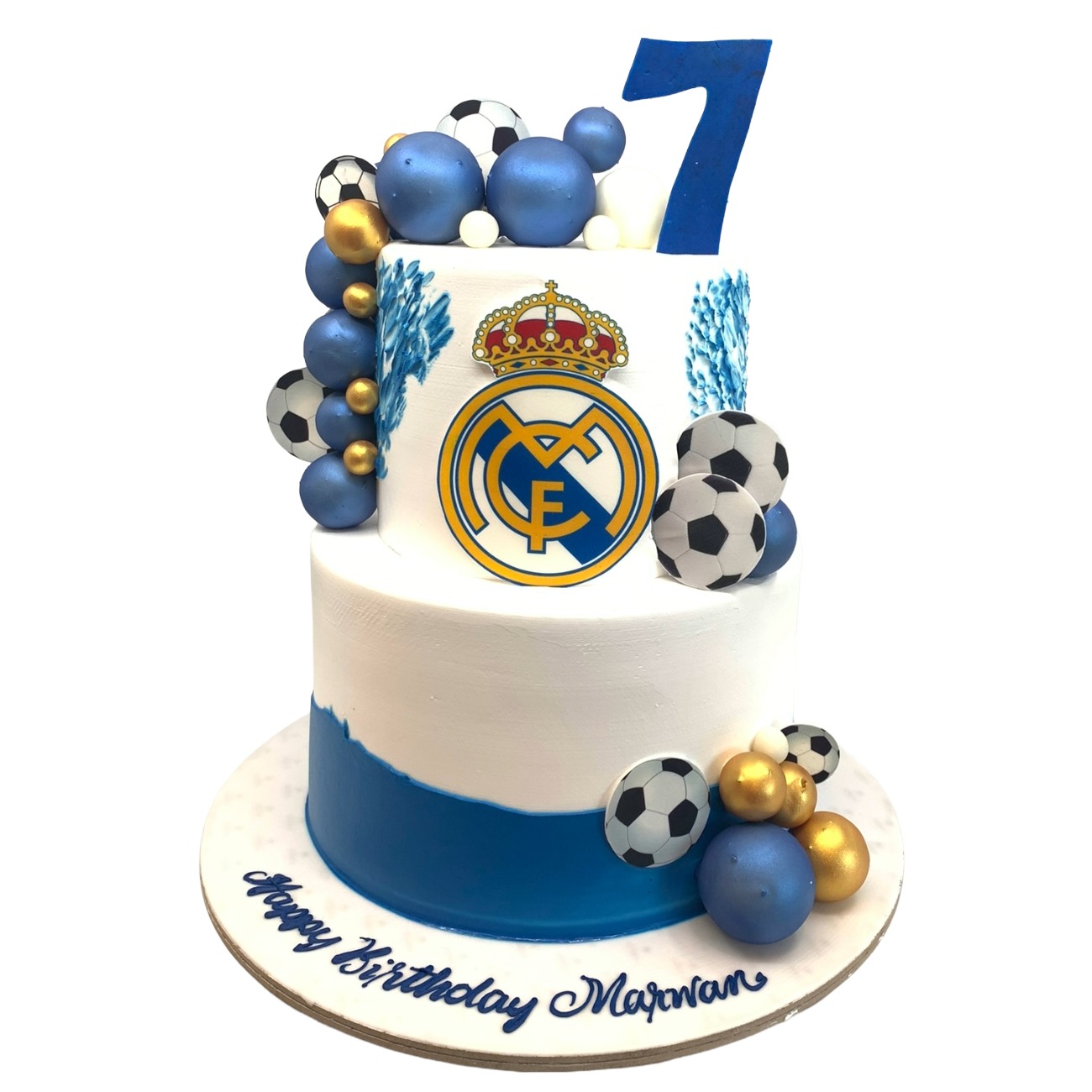 Real Madrid Football Club 2-Tier Cake