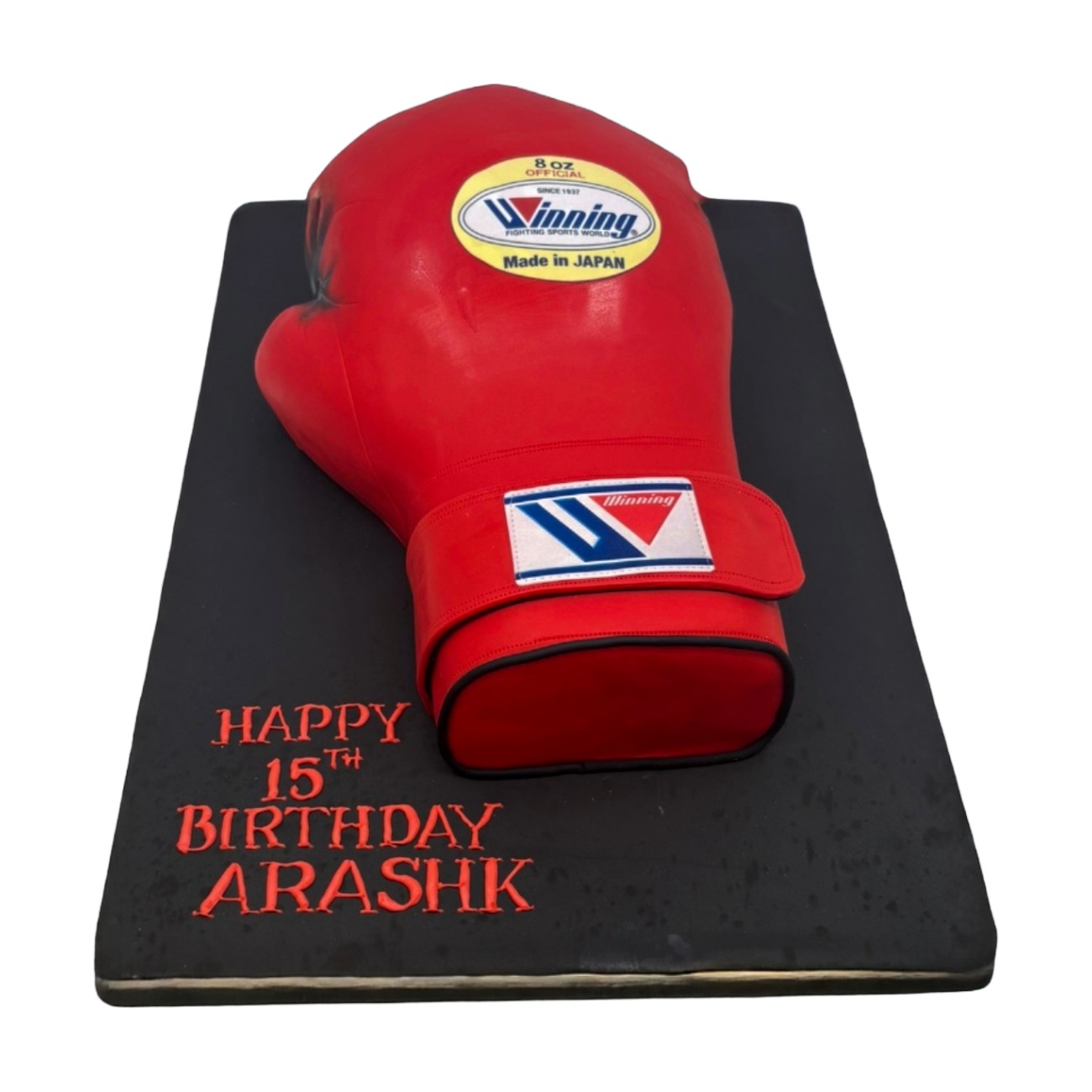 Realistic 3D Boxing Glove Birthday Cake