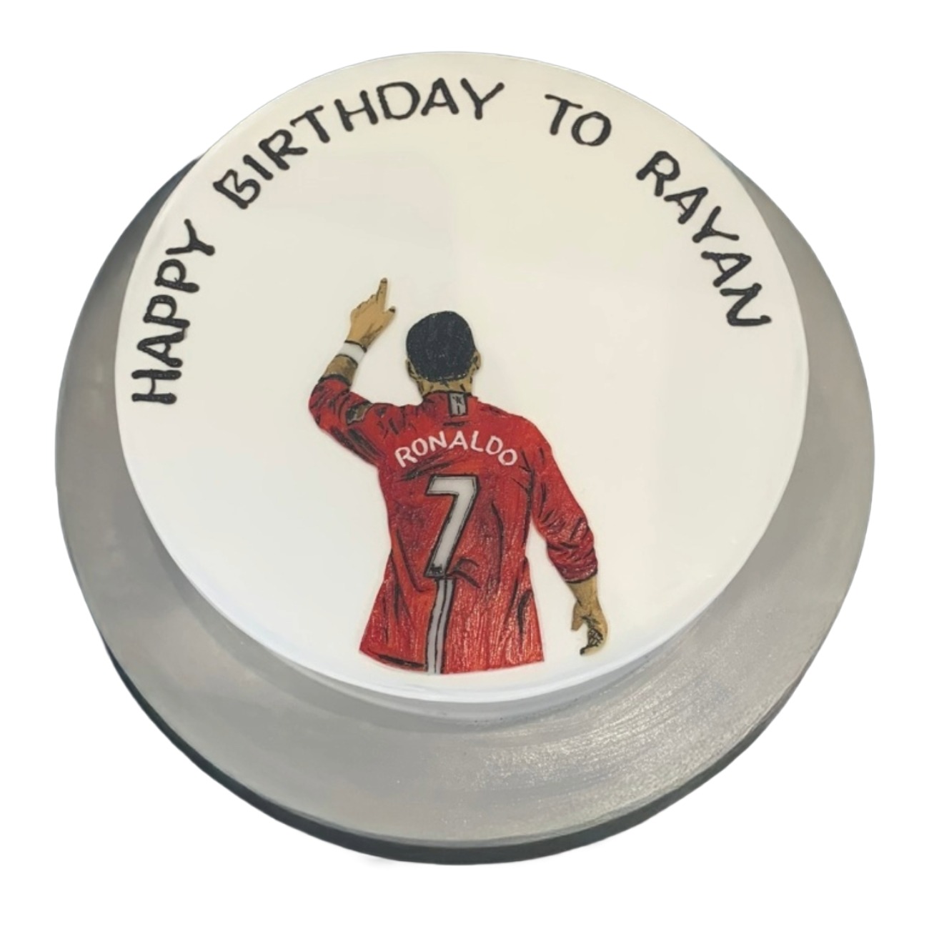 Ronaldo CR7 Celebration Cake