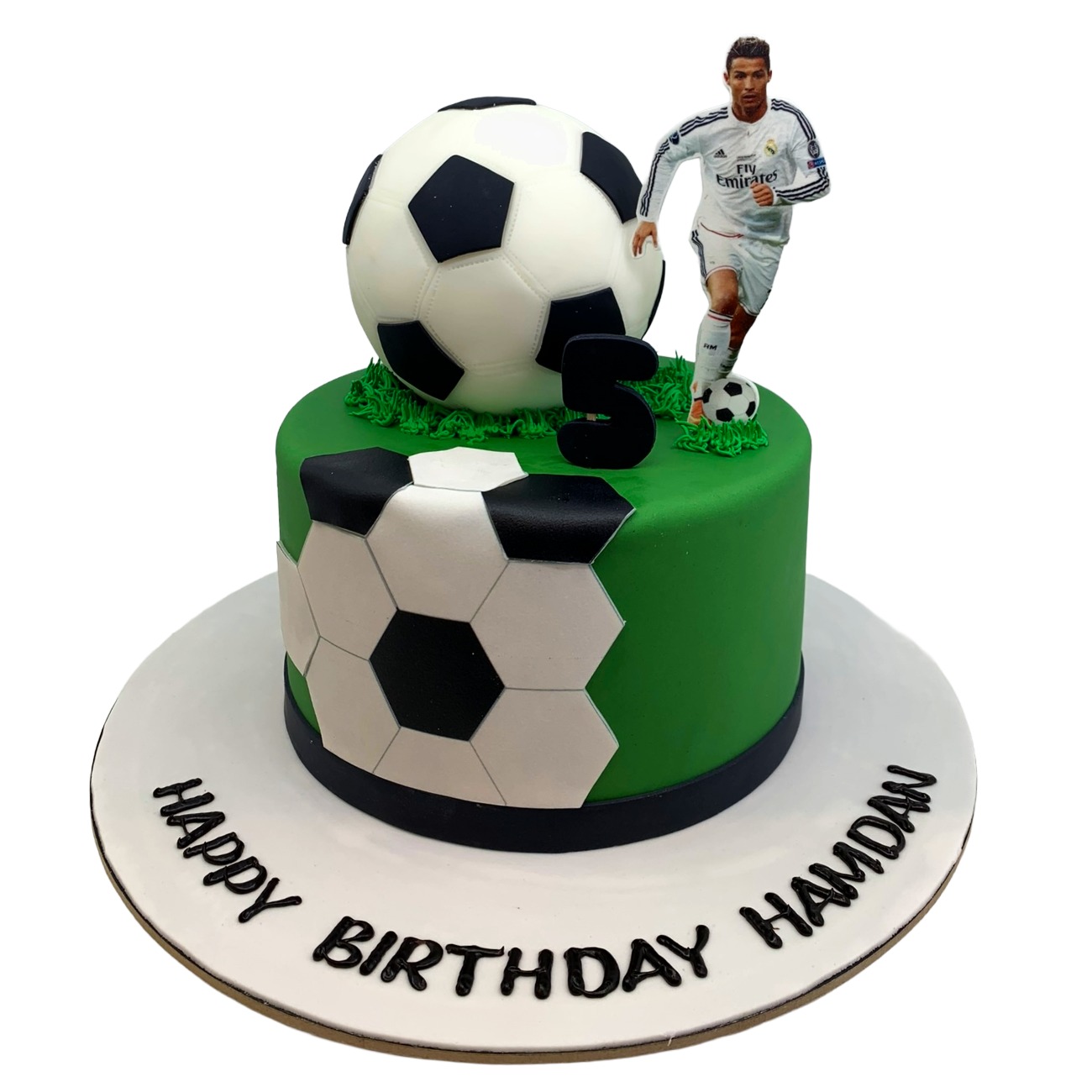 Ronaldo Real Madrid Theme Cake