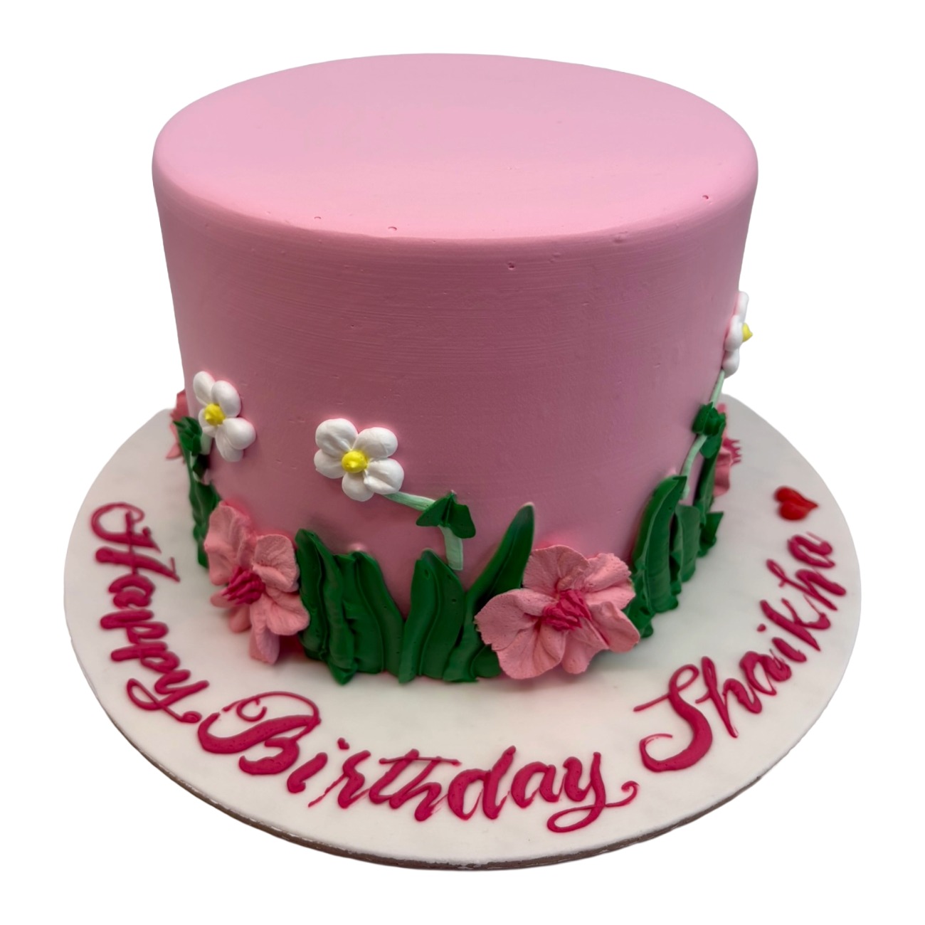 Secret Garden Pink Cake