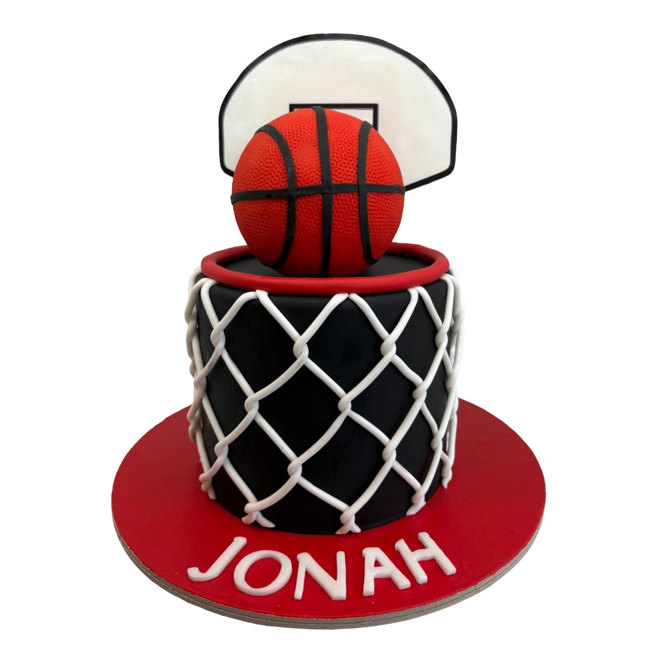 Slam Dunk Basketball Theme Cake
