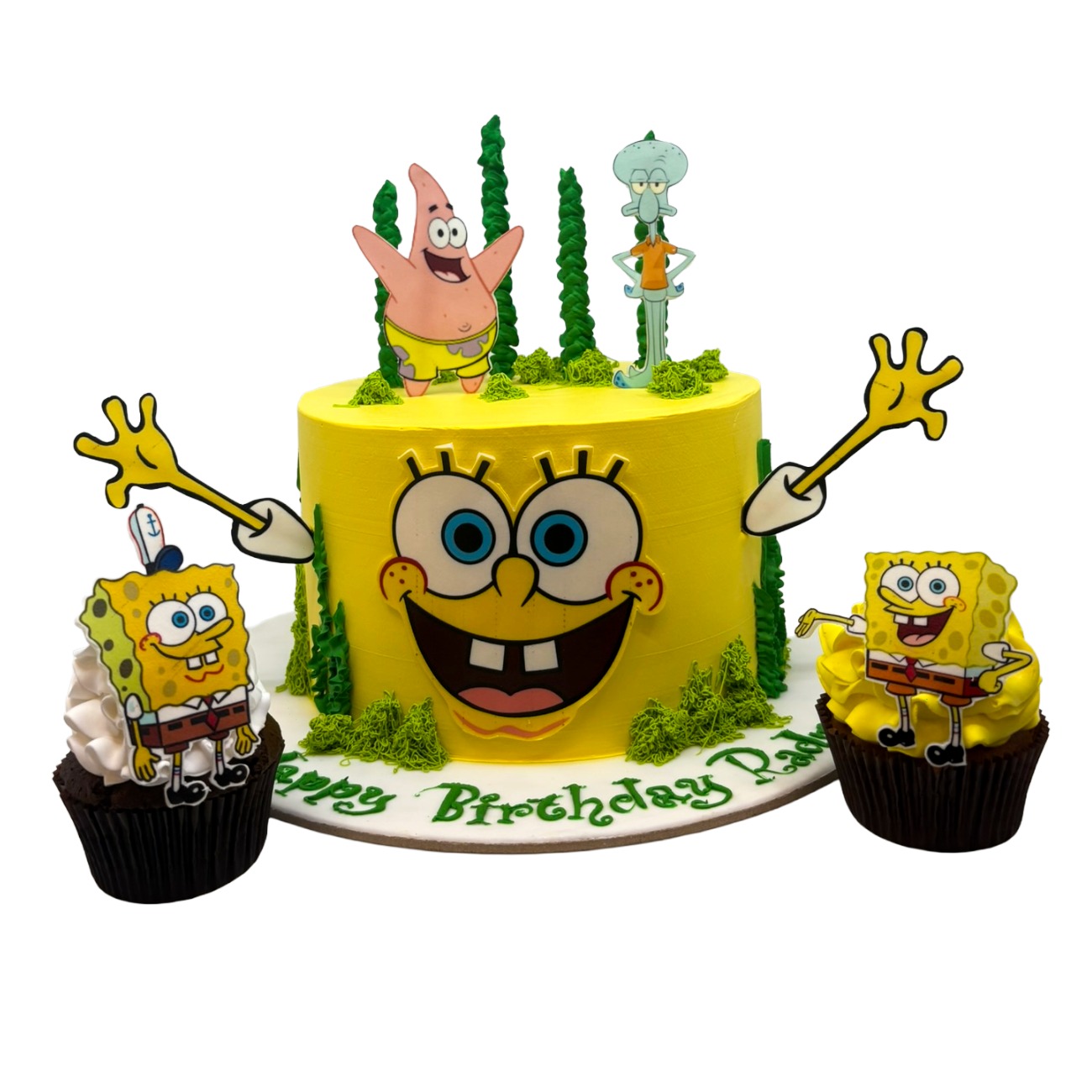 SpongeBob SquarePants Cake & Cupcakes