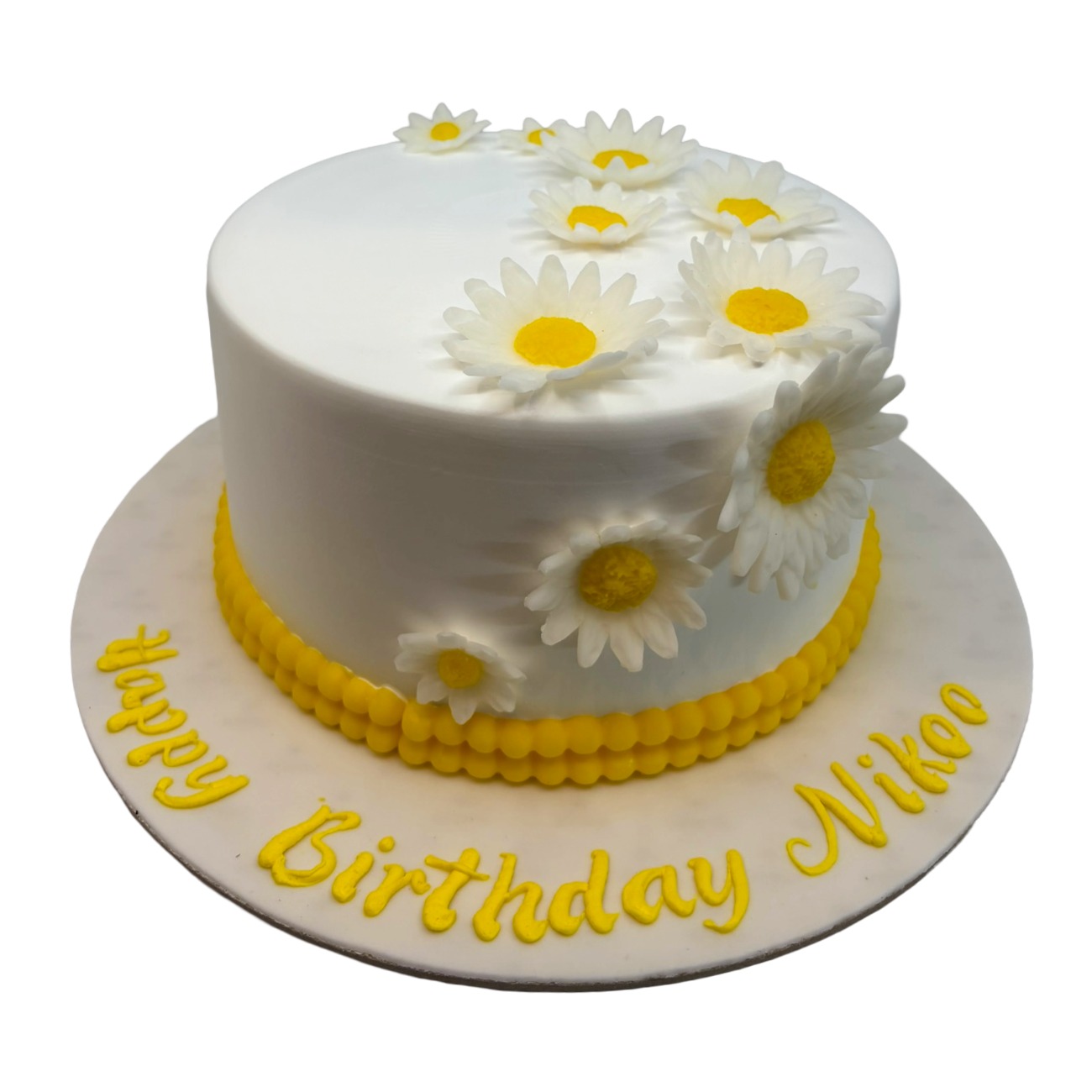 Sunny Daisy Meadows Cake