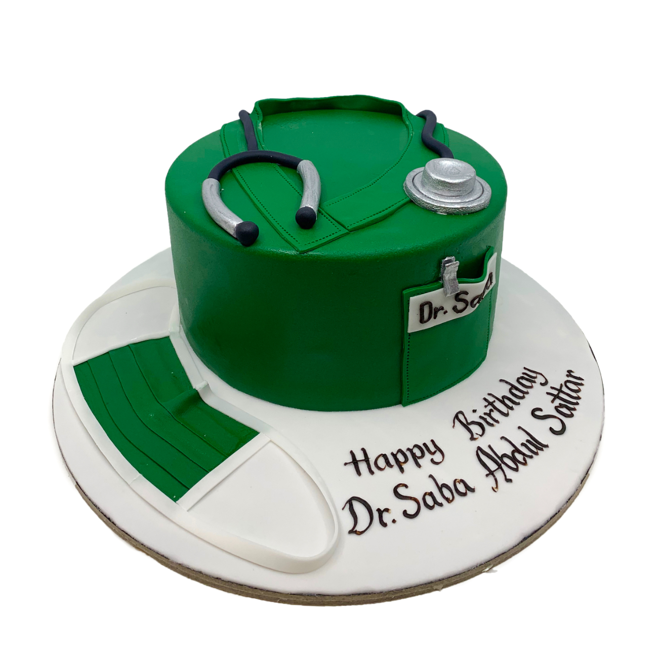Surgeon Medical Scrubs Cake