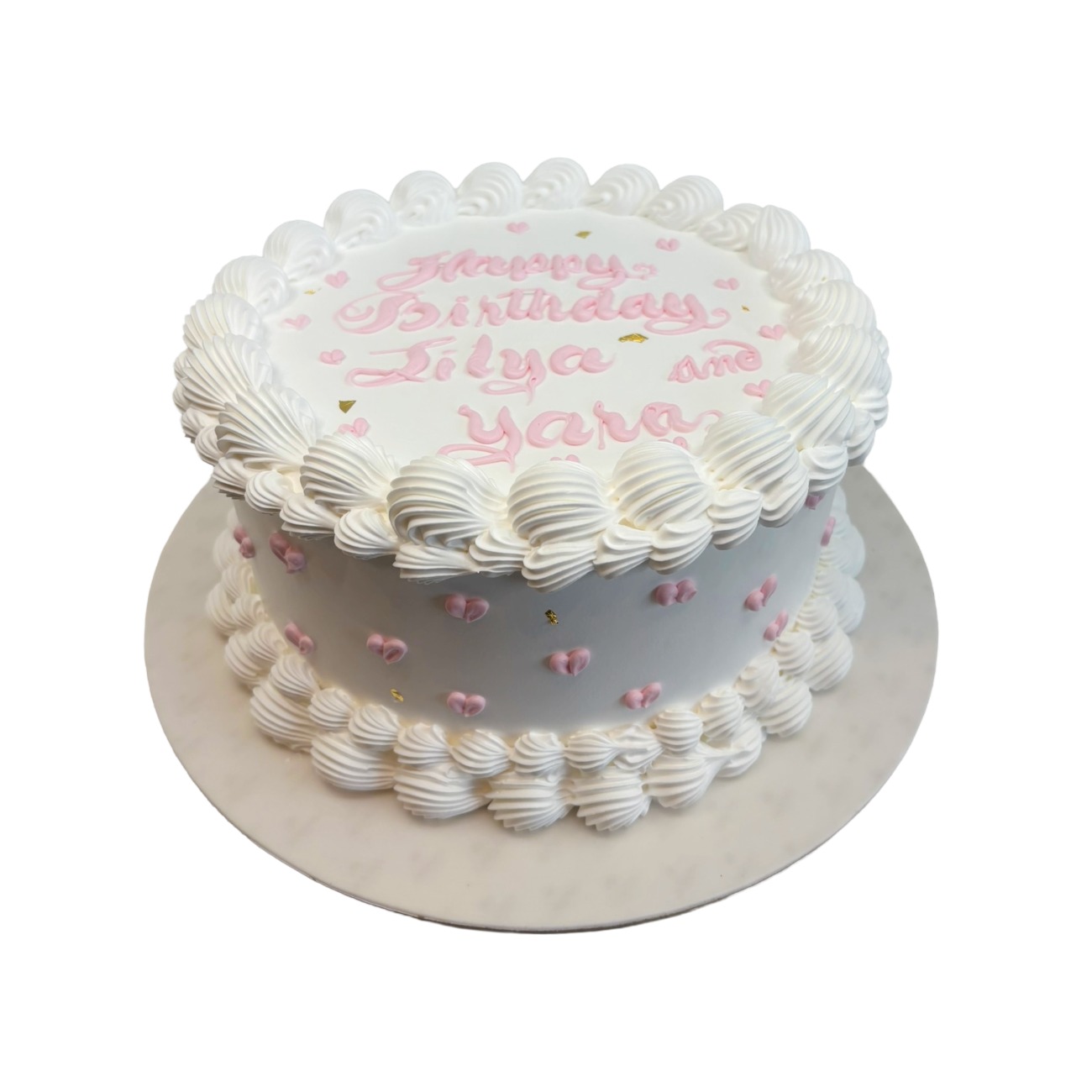Sweetheart Shabby Chic Lambeth Cake