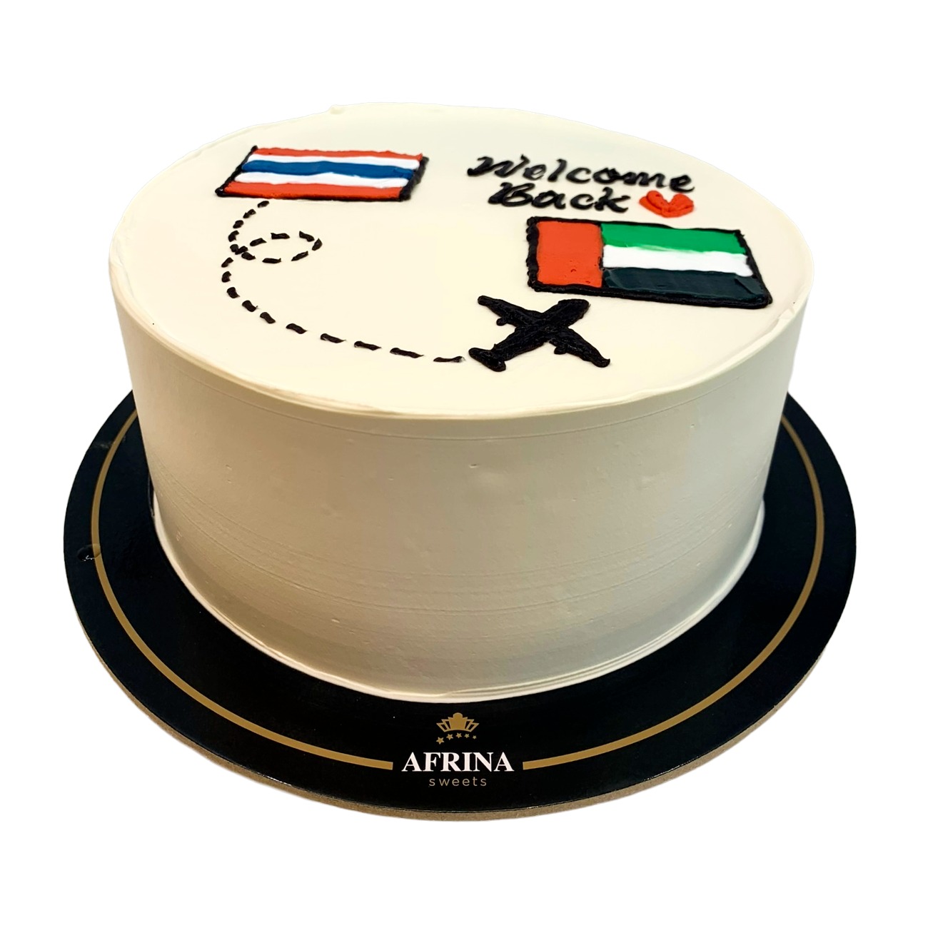 Thailand to UAE Welcome Back Cake