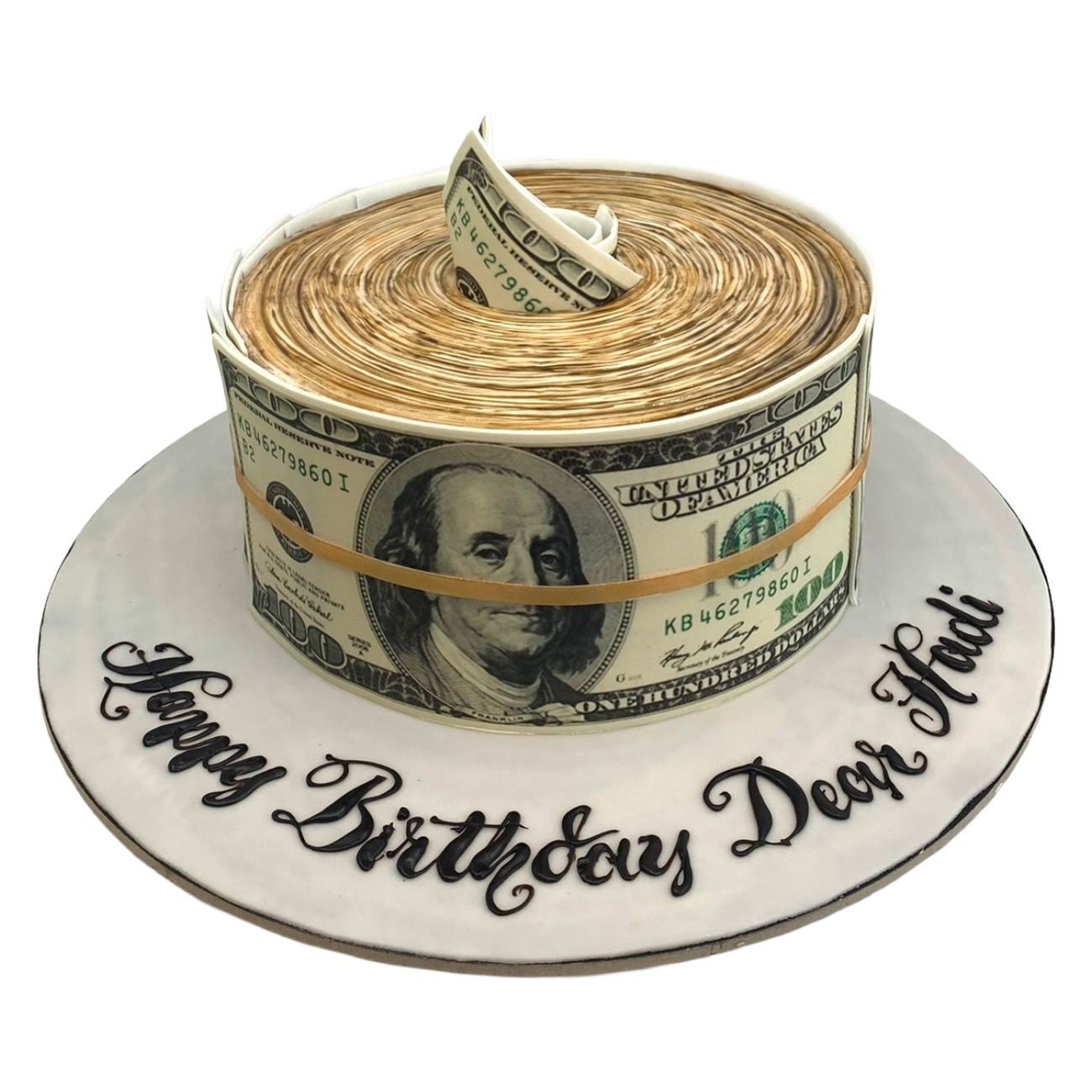 The Millionaire Roll Customized Cake