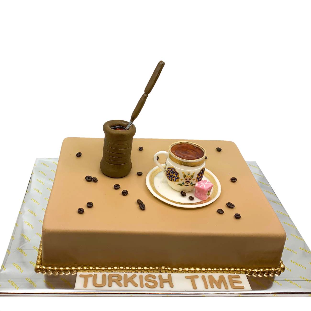Traditional Turkish Coffee Cake