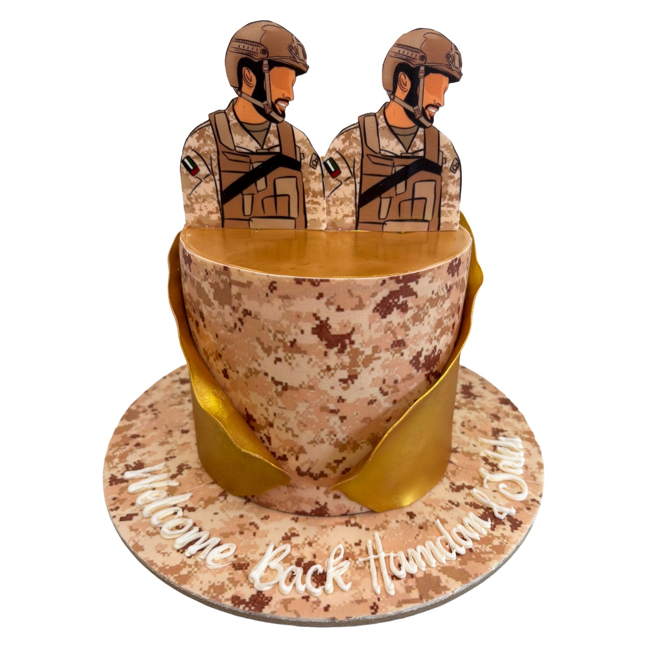 UAE Military Hero Welcome Cake