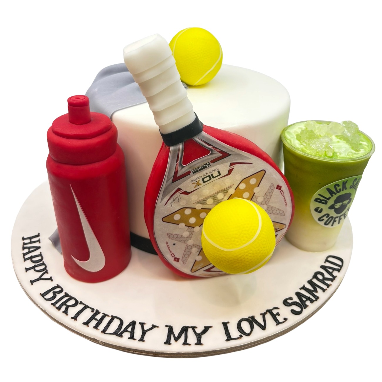 Ultimate Padel Tennis & Fitness Cake